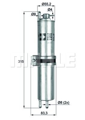 WILMINK GROUP Polttoainesuodatin WG1215139